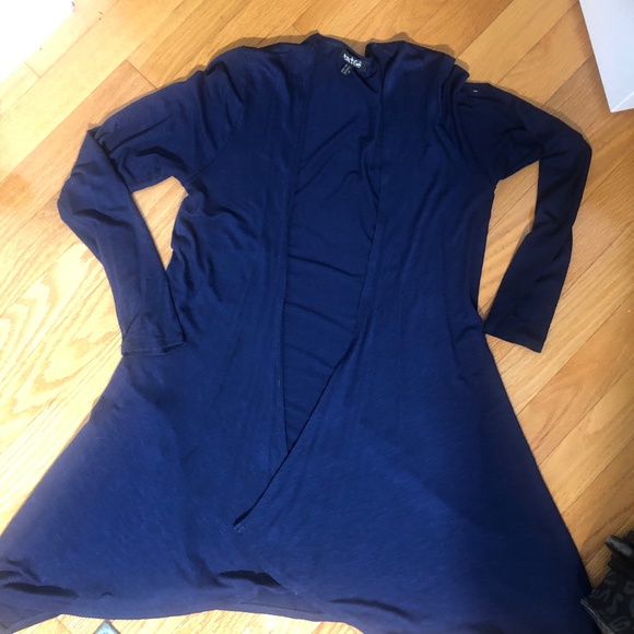 Lightweight  blue long sweater - Picture 3 of 5